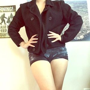 Valerie Steven’s Petites Pure Wool Coat Size PM